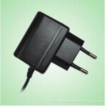 6 Volt Dc Wall Wart Power Adapter , 1a Ccc / Pse / Fcc Safety Approvals Chargers